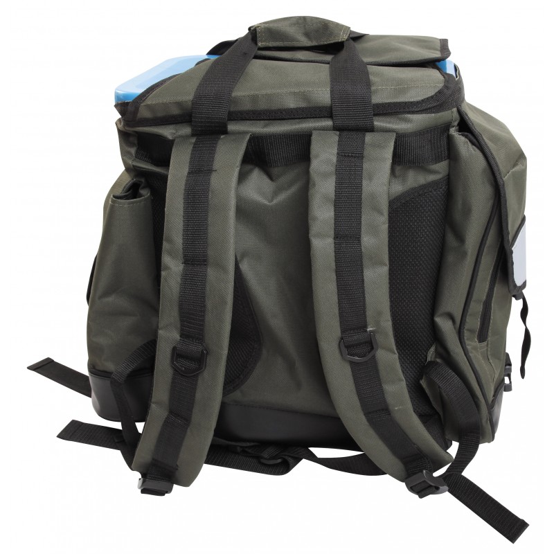 Salmo 61 (из 3-х частей) 30х38х38см. Рюкзак retki finland. Рыбацкий ящик для снастей. Лотка-рюкзак. Ящик рюкзак.