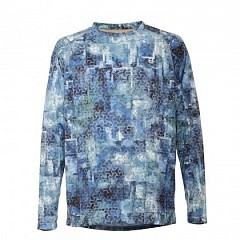 FHM Футболка FHM Mark Evo принт голубой 4XL