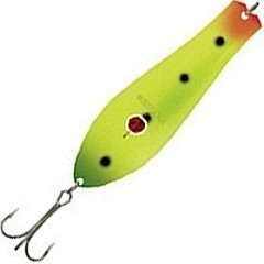 Kuusamo Колеблющаяся блесна Kuusamo Professor 1 115/36 бусинка BL/FYe/FR-C