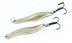 Колебалка Питер Колеблющаяся блесна Колебалка Питер Прохоровка 55g белая