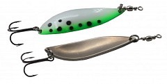 Терский берег Колеблющаяся блесна Терский берег Варзуга 22g зеленая