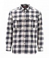 Simms Coldweather LS Shirt Sand Buffalo Plaid L