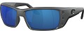 Costa Del Mar Permit 580 GLS Matte Gray Blue Mirror