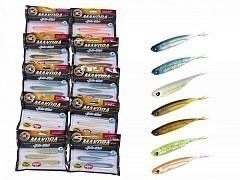 Lucky John Мягкие приманки Lucky John 3D Series Makora Split Tail 5.0" 01SET