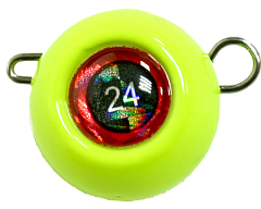 Мормыш Чебурашка Мормыш Крашеная разборная чебурашка Шар GCRBC-52-12