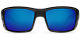 Costa Del Mar Поляризационные очки Costa Del Mar Permit 580 P Matt Black Global Fit Blue Mirror
