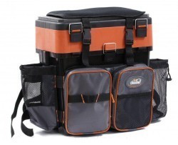 Рыболовные сумки Следопыт Сумка-рюкзак для зимнего ящика универсальная