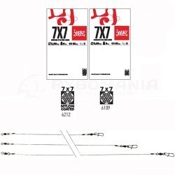 Стальной поводок Lucky John Pro Series SSW 7x7