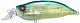 Megabass IxI Shad Type-R Воблер Megabass  Skeleton Blue Back Chart