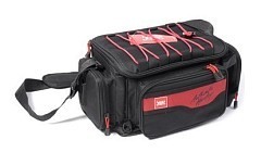 Lucky John Сумка с коробами Lucky John Сумка рыболовная с коробками 20x40x27cm Black/Red