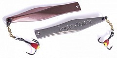Lucky John Зимняя блесна Lucky John Kalomies с цепочкой и тройником 60mm CS