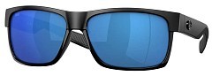 Costa Del Mar Поляризационные очки Costa Del Mar Half Moon 580 P Shiny Black Blue Mirror