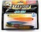 Lucky John Мягкие приманки Lucky John 3D Series Makora Split Tail 5.0" MIX1
