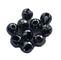 TSR Вольфрамовые головки с вырезом граненые 4.5mm 0.67g black nickel