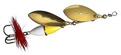 Myran Вращающаяся блесна Myran Wipp Dubbel 12g Guld