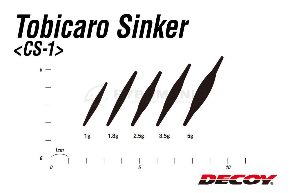  CS-1 Tobicaro Sinker