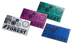 Forest Наклейка Forest 160x100mm #Silver