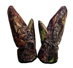 Россия Варежки Россия камуф. флис. мембр. алова лес