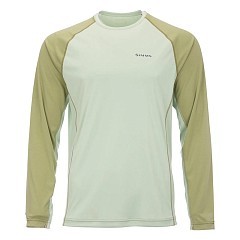 Simms Термофутболка Simms SolarFlex LS Crewneck - Solid Lt.Green/Sage Heather S