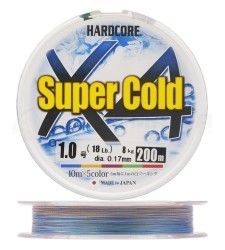 Шнуры плетеные Duel Hardcore Super Cold X4 Шнуры плетеные Duel Hardcore Super Cold X4