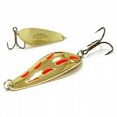 Mister Cro Колеблющаяся блесна Mister Cro Атом 67-12 G  с точками