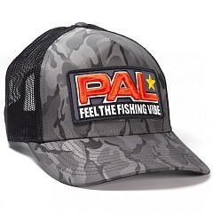 PAL Бейсболка PAL Feel The Fishing Vibe dark grey