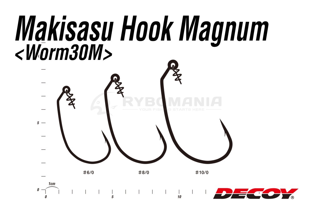  Worm 30M Makisasu Hook Magnum