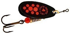 Mepps Вращающаяся блесна Mepps Comet Black Fury 4 #Black/Or