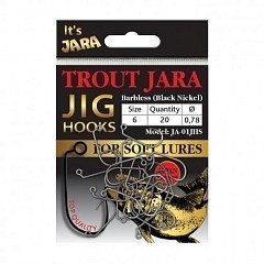 Jara Baits Офсетный крючок Jara Baits Jig Hooks JA-01JHS #6
