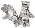 Simms BugStopper SunGlove Hex Flo Camo Steel LEU