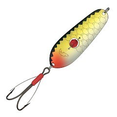 Kuusamo Колеблющаяся блесна Kuusamo Rasanen Helmi 70/20 бусинка, незацеп. BL/Ye-S