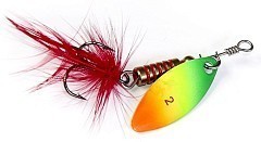 Lucky John Вращающаяся блесна Lucky John Spin-X Long 02 4.0g FT