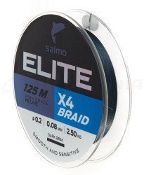 Шнуры плетеные Salmo Elite X4 Braid Шнуры плетеные Salmo Elite X4 Braid