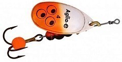 Mepps Вращающаяся блесна Mepps Aglia-E 4 9g #SHO Silver/hot orange