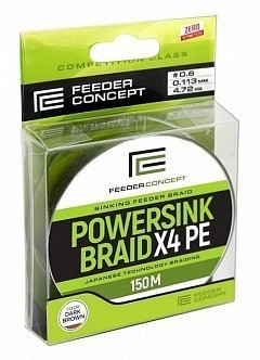 Feeder Concept Шнур плетеный Feeder Concept Powersink 150/011
