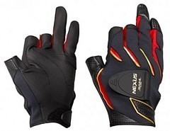 Shimano Перчатки Shimano Nexus GL-183R Black Red XL