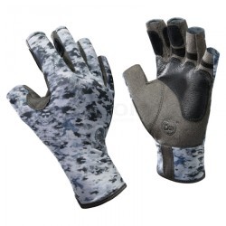 Перчатки Buff Pro Series Angler Gloves Fish Camo