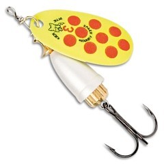 Blue Fox Вращающаяся блесна Blue Fox Vibrax Uv BFU3 YOPU