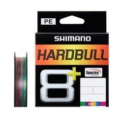 Шнуры плетеные Shimano Hardbull X8+ PE Шнуры плетеные Shimano Hardbull X8+ PE