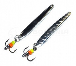 Зимние блесны Россия Лист с тройником Owner