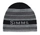 Simms Шапка вязаная Simms Everyday Beanie Carbon Stripe