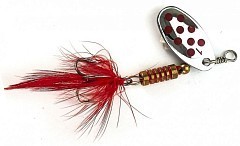 Lucky John Вращающаяся блесна Lucky John Spin-X Round 01 3.5g SR