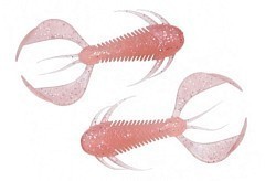 Megabass Мягкие приманки Megabass Rock Hog 2.5" clear pink holo