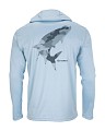 Simms Tech Hoody - Artist Series Tarpon Woodland Camo Steel/Steel Blue L