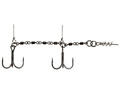 Lucky John Стингер Lucky John Stinger Power Chain 3.5+8.0cm, оснащ. тройниками №03/0+№3/0