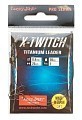 Lucky John Титановый поводок Lucky John Pro Series X-Twitch Titanium Leader