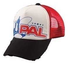 PAL Бейсболка PAL I  PC-1601 Black/Red