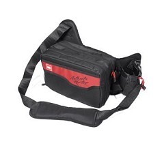 Lucky John Сумка с коробами Lucky John Сумка-слинг рыболовная с коробками Black/Red