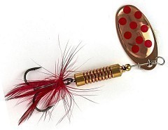 Lucky John Вращающаяся блесна Lucky John Spin-X Round 01 3.5g CR