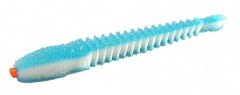 Россия Поролон Россия 3D Ex Worm WBlue 14см под офсет. крюч. № 3/0, 4/0, 5/0